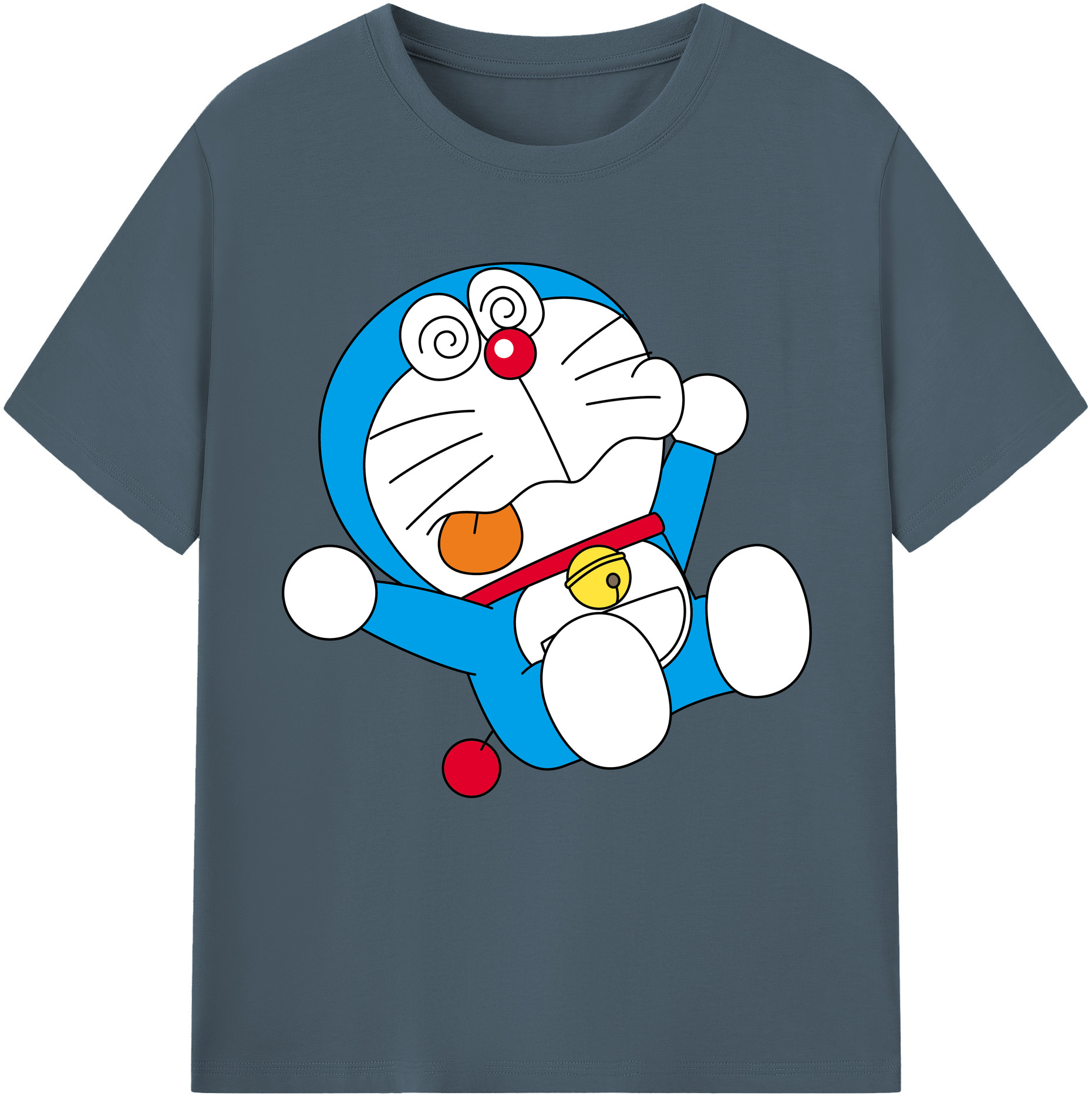 （画像用） ドラえもん Doraemon 綿100％半袖Tシャツ（フロントプリント）
